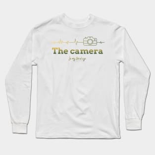 The camera Is my third eye Long Sleeve T-Shirt